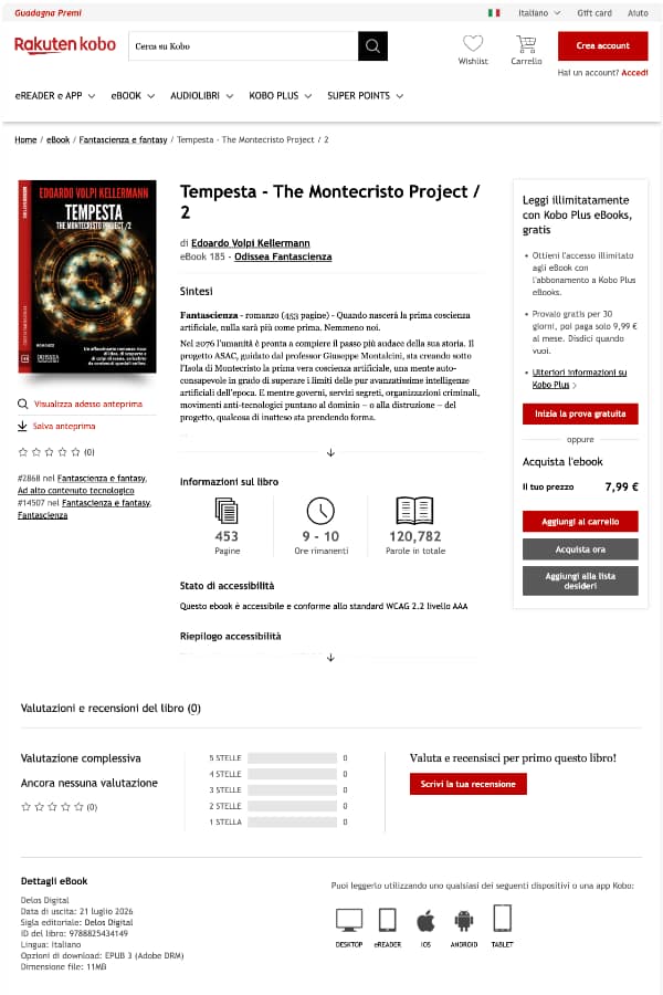 Acquistare - Tempesta Kobo Digitale